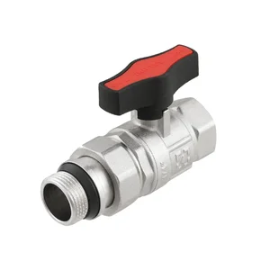 Кран шаровый с американкой Raftec GOLD PN50 ВЗ 3/4