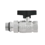 Кран шаровый с американкой Raftec GOLD PN50 ВЗ 3/4