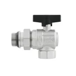 Кран шаровой с американкой угловой Raftec GOLD PN50 ВН 1