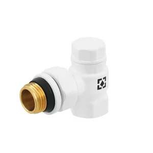 Клапан радиаторный угловой, Raftec WHITE 1/2