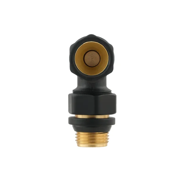 Комплект для подключения радиатора угловой Raftec BLACK 1/2