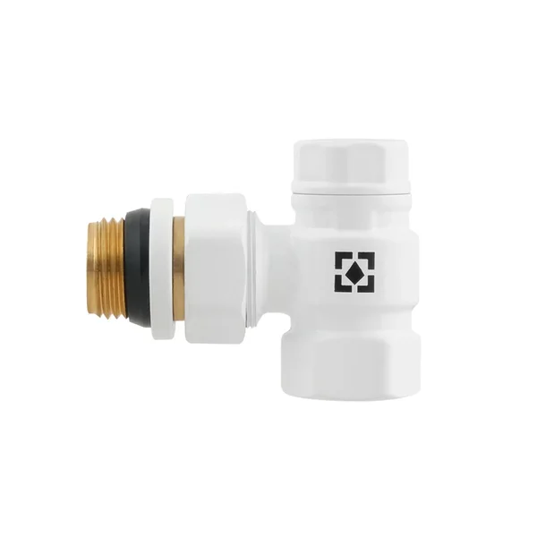 Комплект для подключения радиатора угловой Raftec WHITE 1/2