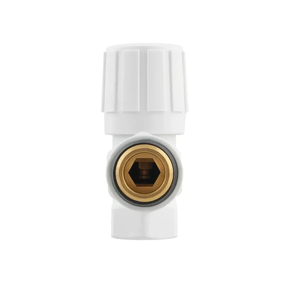 Комплект для подключения радиатора угловой Raftec WHITE 1/2