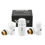 Комплект для подключения радиатора угловой Raftec WHITE 1/2