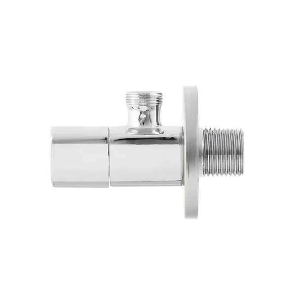 Кран приладовий кутовий Raftec Relo Silver  1/2