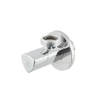 Кран приладовий кутовий Raftec Relo Silver  1/2
