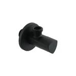 Кран приладовий кутовий Raftec Relo Black 1/2