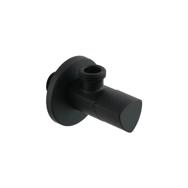 Кран приладовий кутовий Raftec Relo Black 1/2