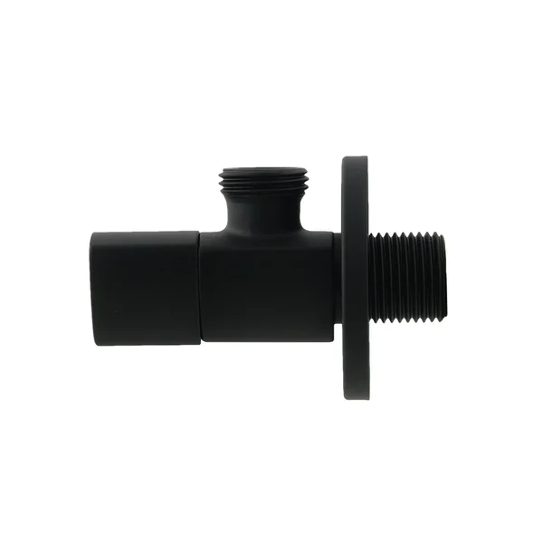 Кран приладовий кутовий Raftec Relo Black 1/2
