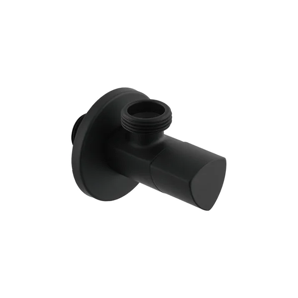Кран приладовий кутовий Raftec Relo Black 1/2
