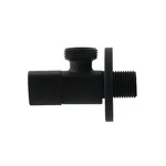Кран приладовий кутовий Raftec Relo Black 1/2