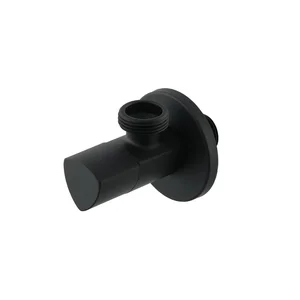 Кран приладовий кутовий Raftec Relo Black 1/2