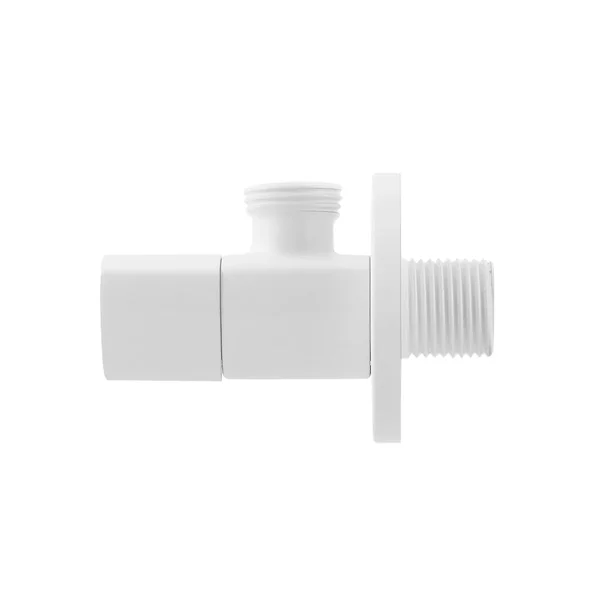 Кран приладовий кутовий Raftec Relo White 1/2