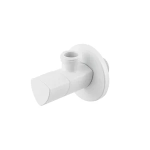 Кран приладовий кутовий Raftec Relo White 1/2