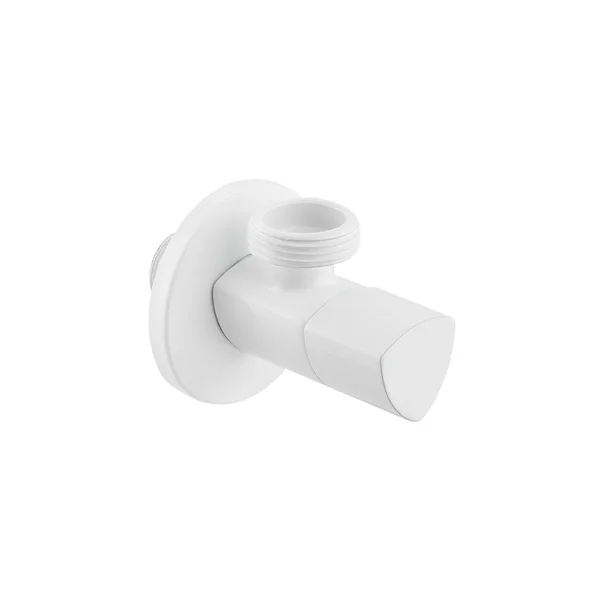 Кран приладовий кутовий Raftec Relo White 1/2
