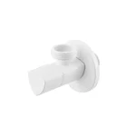 Кран приладовий кутовий Raftec Relo White 1/2