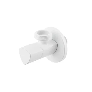 Кран приладовий кутовий Raftec Relo White 1/2