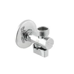 Кран приладовий кутовий з фільтром Raftec Silver 1/2