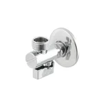 Кран приладовий кутовий з фільтром Raftec Silver 1/2