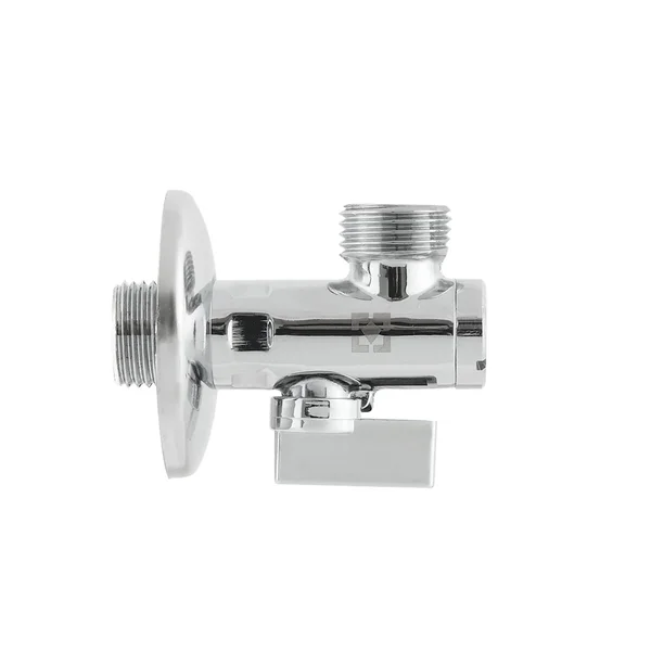 Кран приладовий кутовий з фільтром Raftec Silver 1/2