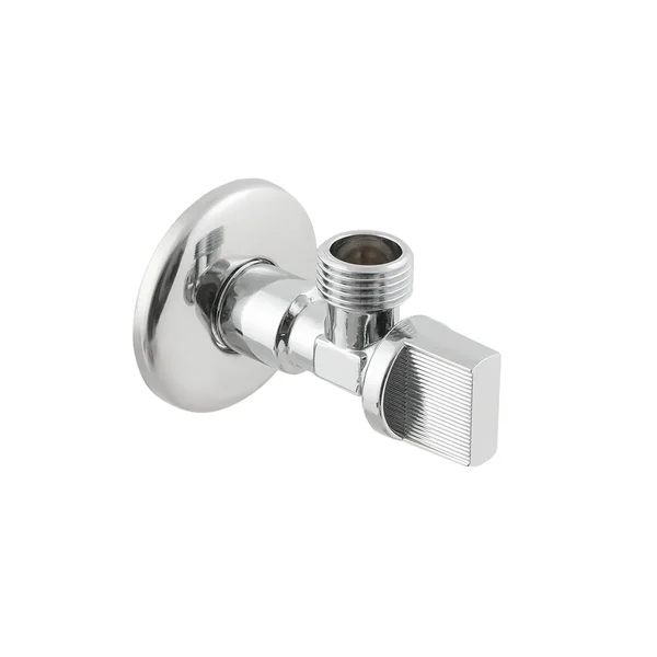 Кран приборный угловой Raftec Relo Silver 1/2