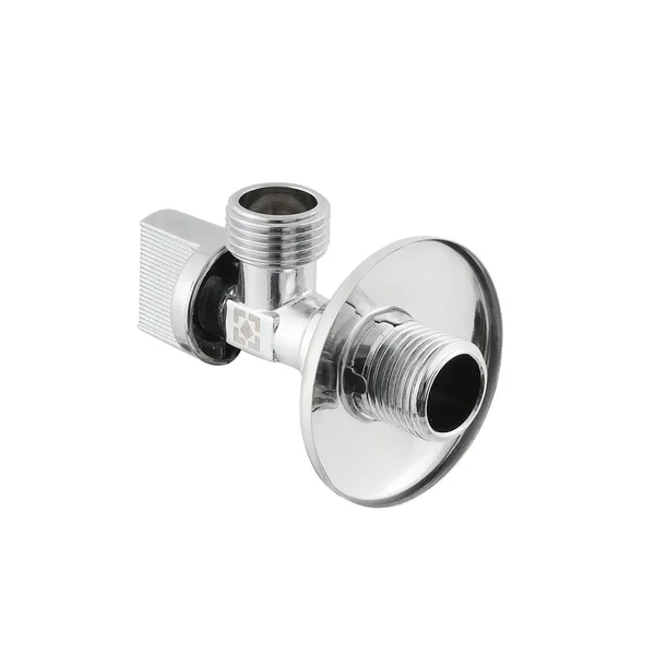 Кран приборный угловой Raftec Relo Silver 1/2