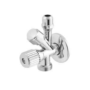 Кран приладовий кутовий Raftec Silver 1/2