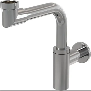 Сифон для умивальника Alcaplast DESIGN A403