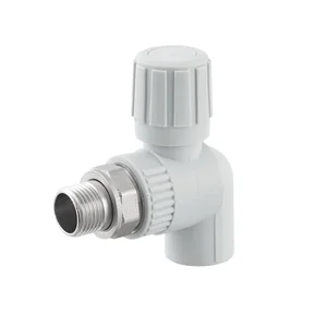 Кран радиаторный угловой PPR Raftec20х1/2