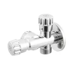 Кран приладовий вентильный Raftec Silver 1/2