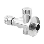 Кран приладовий вентильный Raftec Silver 1/2
