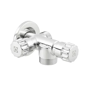 Кран приладовий вентильний Raftec Silver 1/2