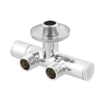 Кран приладовий з керамічним зап.ел Raftec Silver 1/2