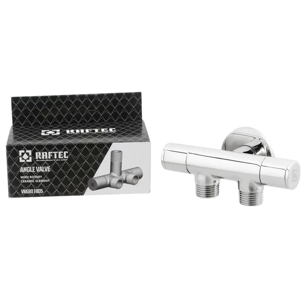 Кран приладовий з керамічним зап.ел Raftec Silver 1/2